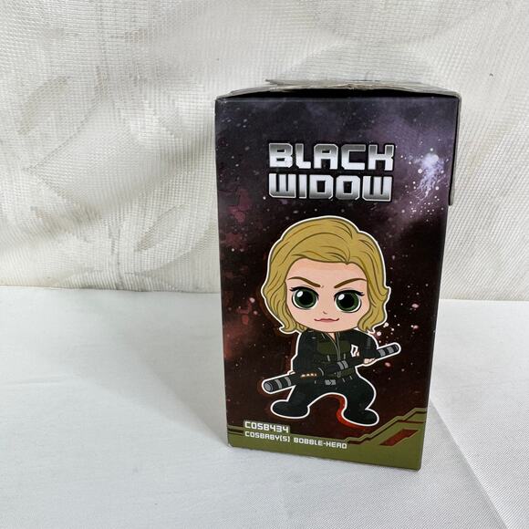 Marvel Avengers Infinity War Black Widow‎ Hot Toys Cosbaby Bobble-Head - Picture 4 of 6